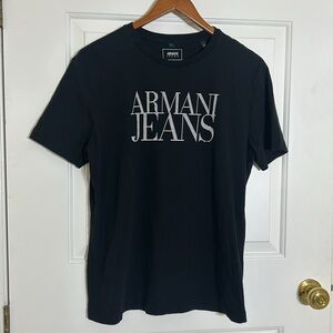 Armani Jeans (Exchange) Black Women’s T-Shirt